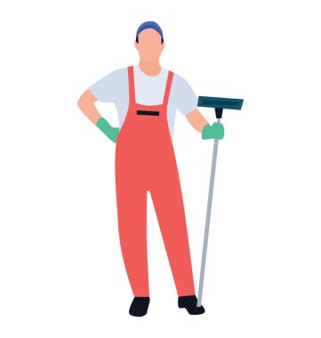 Adam düz simgesi tasarım paspas