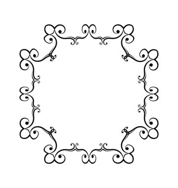 Bloom monogram satırı simgesi tasarım