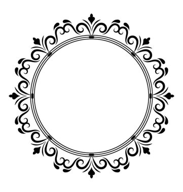 Satırı simgesi tasarım ayna çerçevesi