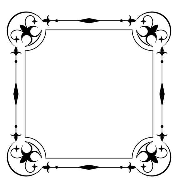 Конструкция Квадратной Рамы — стоковый вектор