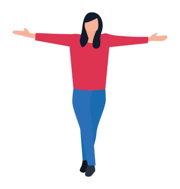 Fiziksel egzersiz düz simgesi tasarım 