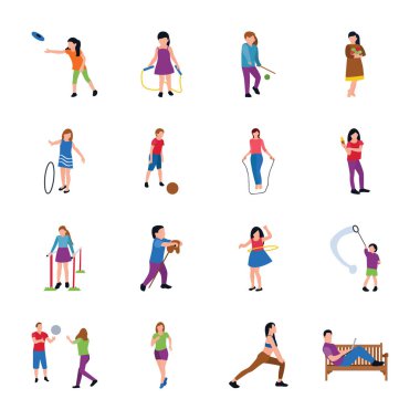 Burada park düz simgeler ayarla kişi var. Bu simge, grafik tasarımı, proje tasarımı, park lunapark, şablon yapımı, park faaliyetleri ve benzeri benzer projeler kullanılabilir. Kapmak ve ilgili bir alanda bu paketi kullanmak. 