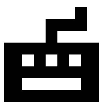 Klavye glif simge vektör