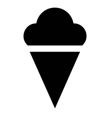 Açık pişirme glif simgesi 