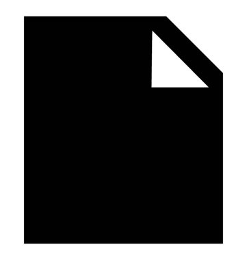 Özgeçmiş, cv glif simgesi 