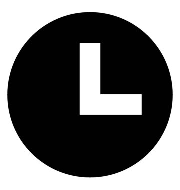 Zaman makinesi, saat katı simgesi 