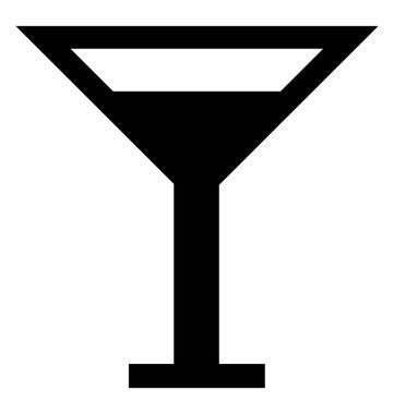 Cam glif simgesi tasarım iç 