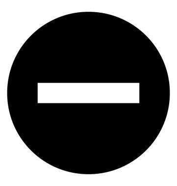 Hata işareti katı vektör