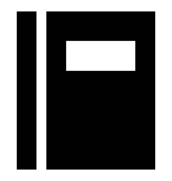 Icône Vectorielle Glyphe Pour Ordinateur Portable — Image vectorielle