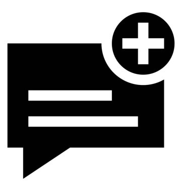 İleti glif simgesi ekleme 