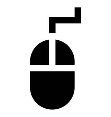 Fare glif simgesi, bilgisayar donanım 