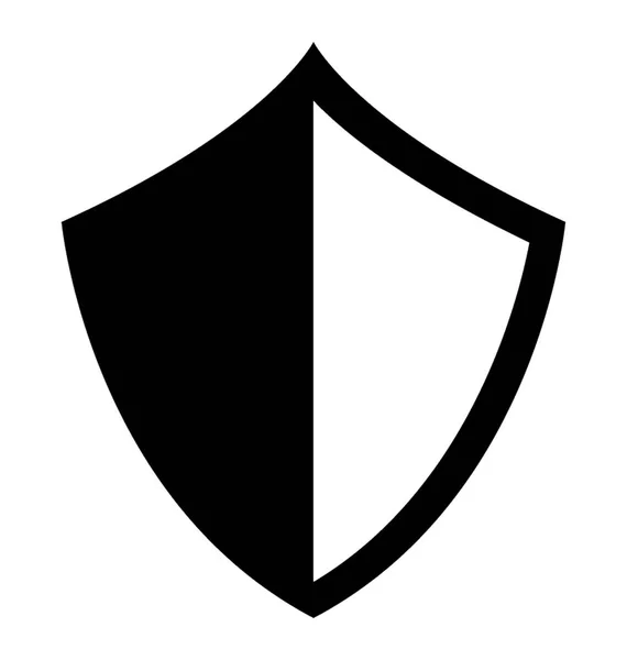 Знак Защиты Значок Защитного Экрана — стоковый вектор