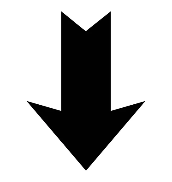 Segnalibro Glyph Vector Icon — Vettoriale Stock