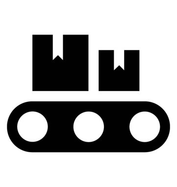 Fabrika Depo, coneryer glif simgesi 