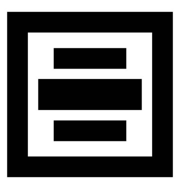 Yolu glif vektör simgesi 