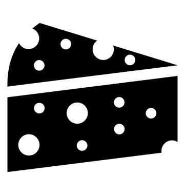 Yağ Gıda, peynir slice simgesinin 