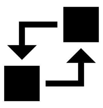 Vektör tasarımı bir transfer 