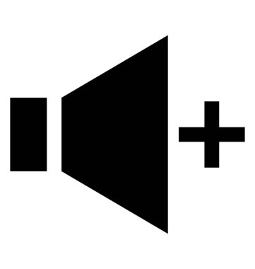 Yüksek hacimli katı simgesi 