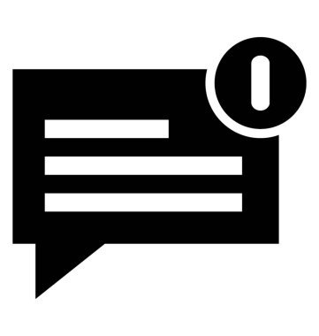 Yeni ileti glif simgesi