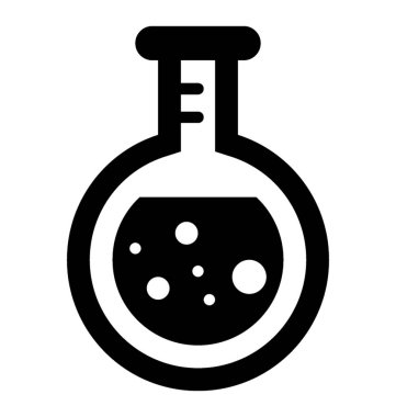 Tıbbi cihaz, cep şişesi glif simgesi