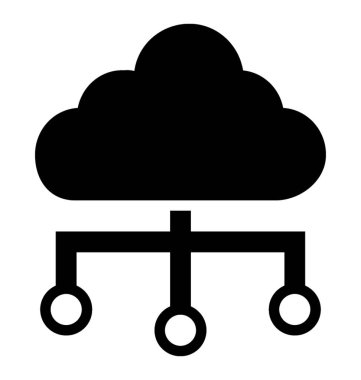 Cloud Computing glif simgesi