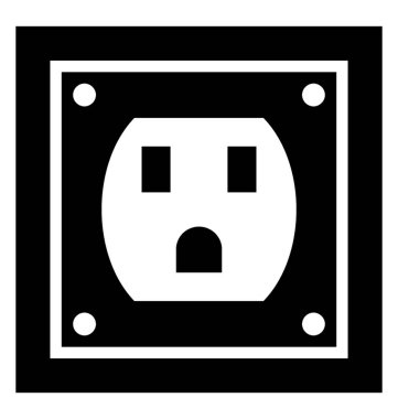 Tak soket katı simgesi