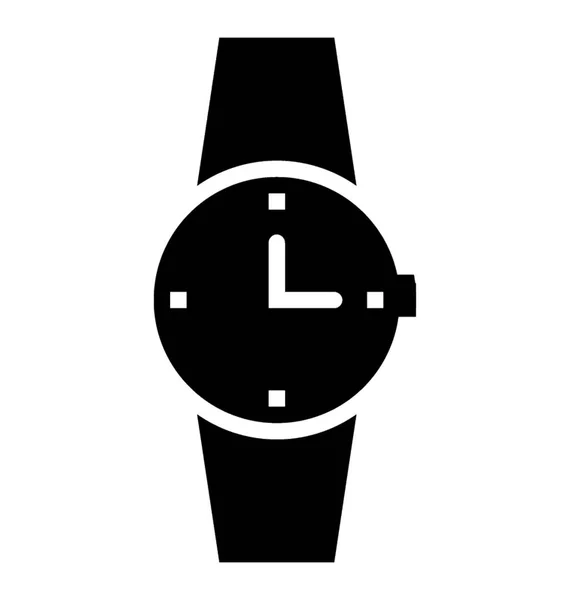 Glyphen Symbol Für Armbanduhren — Stockvektor