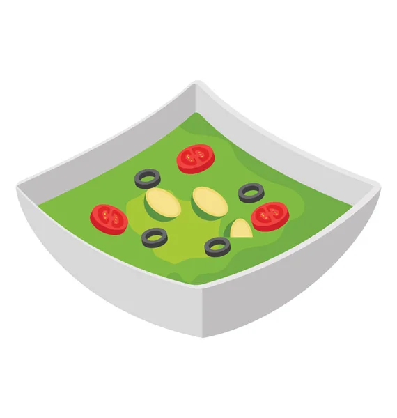 Flat Vector Icon Curry — Stock Vector