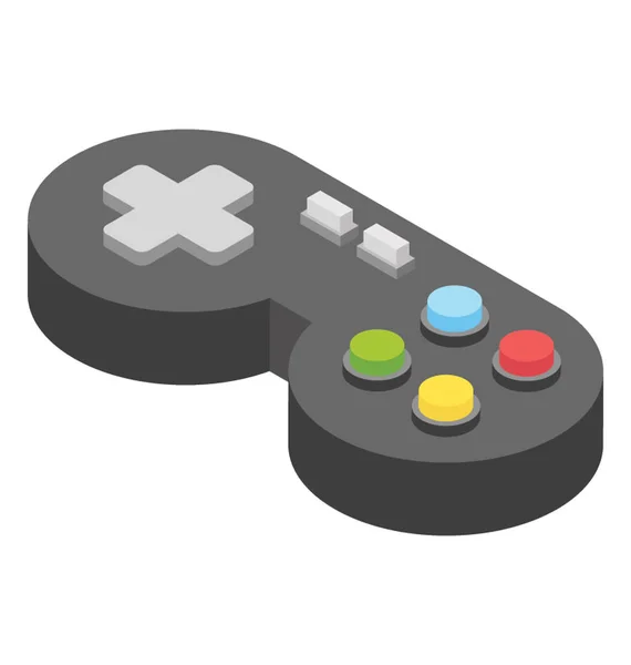 Game Controller Joystick Playstation — Stock Vector