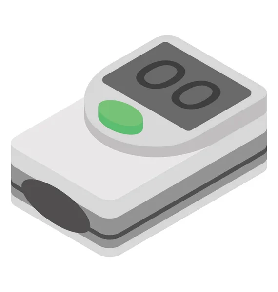 Glucometer 等尺性のベクトルのアイコン — ストックベクタ