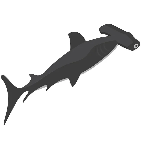 Walvis Isometrische Vector Icon — Stockvector