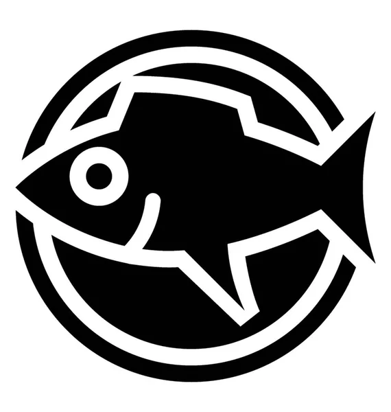 鱼肉切片 海鲜配料 — 图库矢量图片