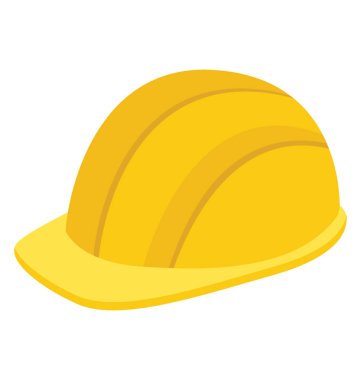 Tesisatçı şapka izometrik simgesi