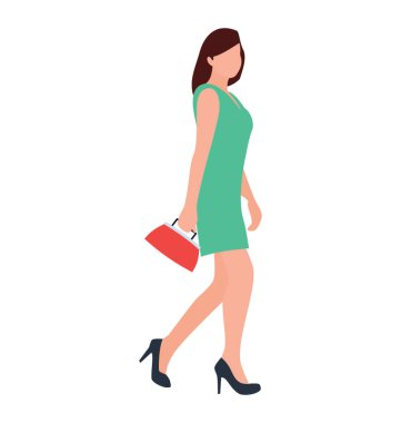 Düz vektör simge gitmeye hazır