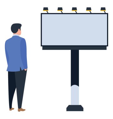 Düz ışıldak illüstrasyon vektör