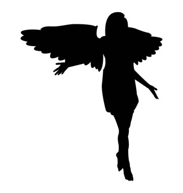 Spriggan silhouette fairytale kavramı