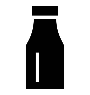 Süt şişesi simge, simge tasarım