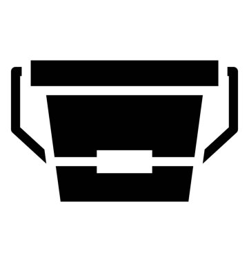 Plastik Kova simge, simge tasarım 