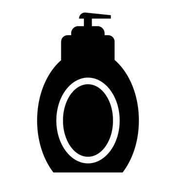 Sıvı deterjan simgesi simge vektör