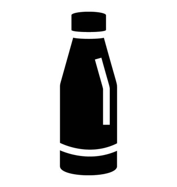Süt şişesi simge, simge tasarım