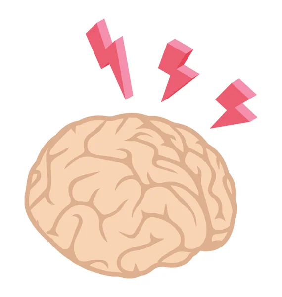 Isometrisk Utformningen Brainstorming Ikonen — Stock vektor