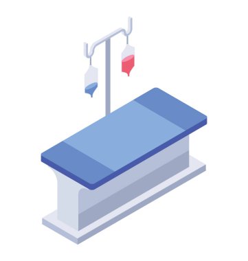 Damla kutsal kişilerin resmi içinde izometrik vektör 