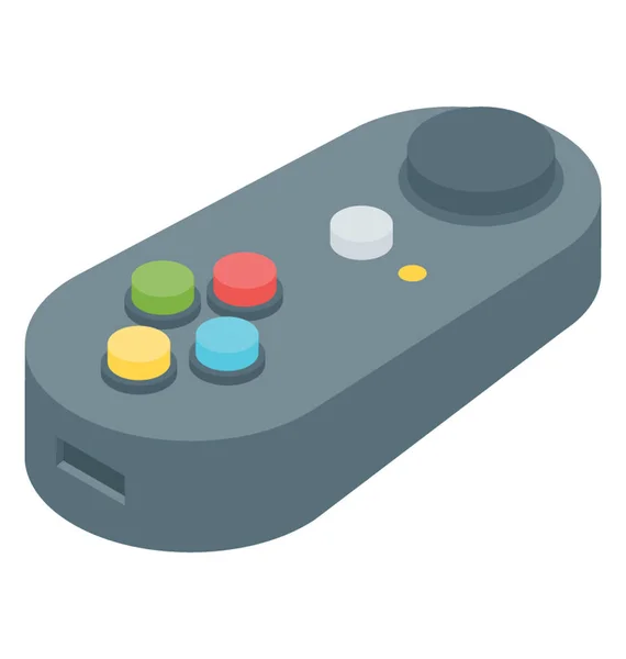 Juego Icono Control Remoto Vector Isométrico — Vector de stock