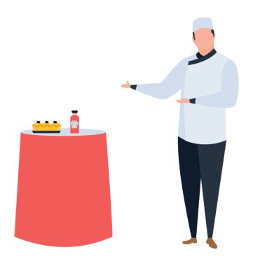 Konukseverlik illüstrasyon vektör simgesi