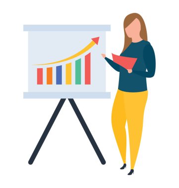 Çalışanın atölye çizimde düz tasarım 