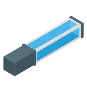 Dudak parlatıcısı simgesi izometrik vektör 