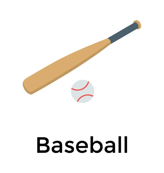 Бейсбольний Значок Ізометричному Векторі — стоковий вектор