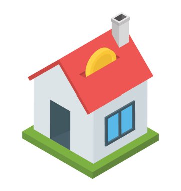 İzometrik vektör mali kurum 