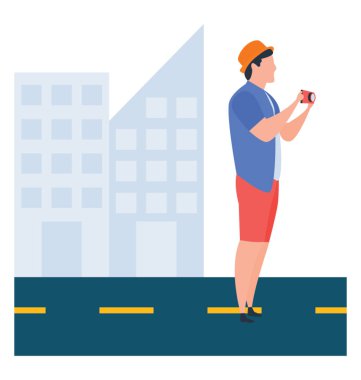 Fotoğraf illüstrasyon vektör simgesi