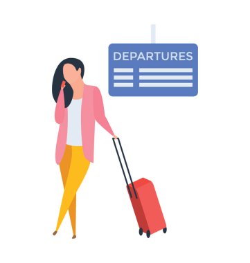 hareket illüstrasyon düz vektör 